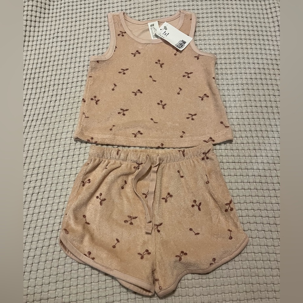 H&M Terry Cloth Set NWT